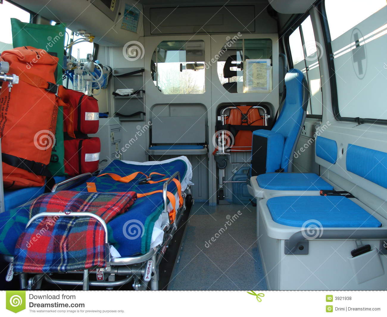 View From Inside Ambulance View From Inside Ambulance