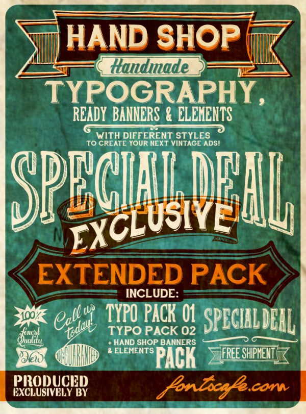 Vintage Retro Fonts Vintage Retro Fonts