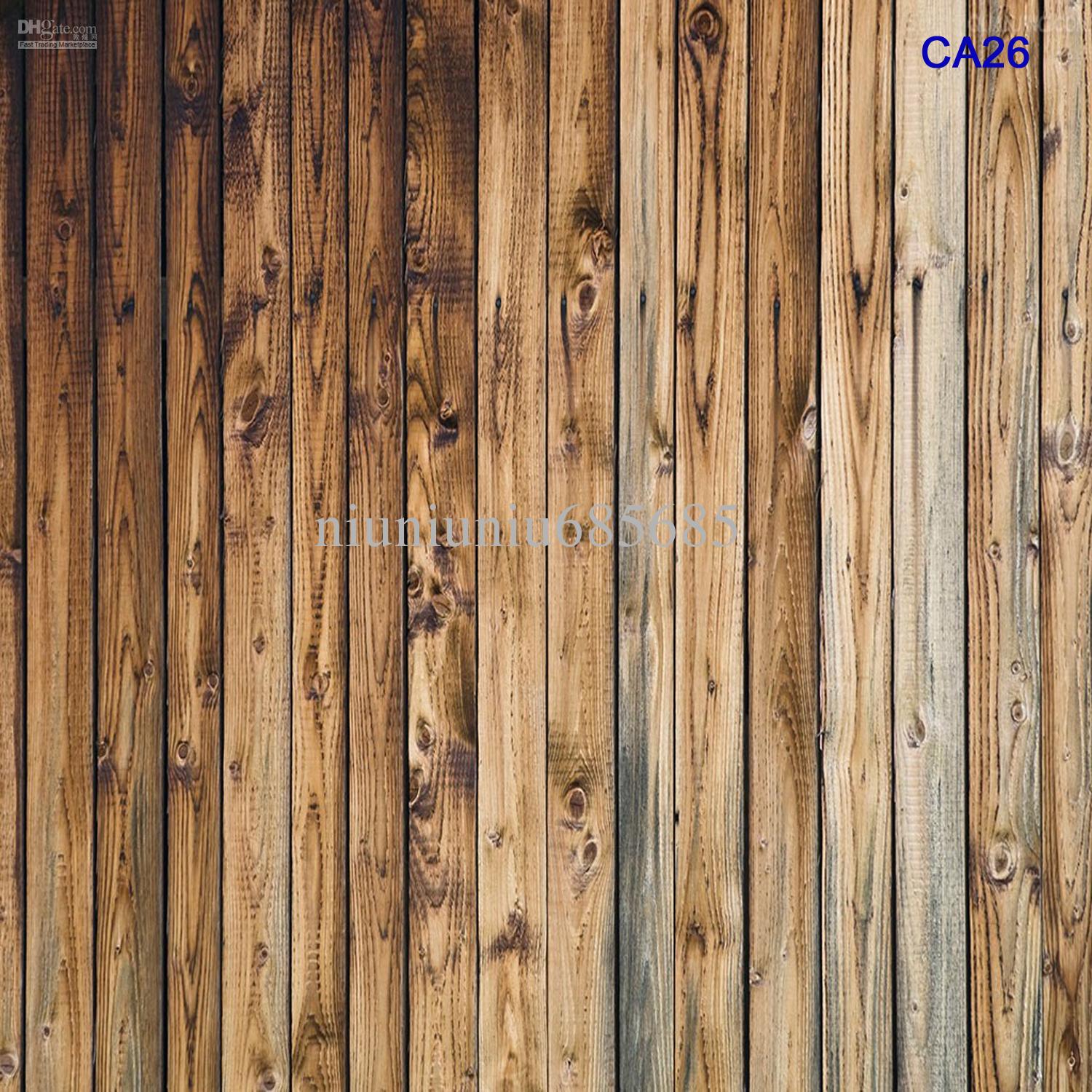 Vinyl Photography Backdrops Wood