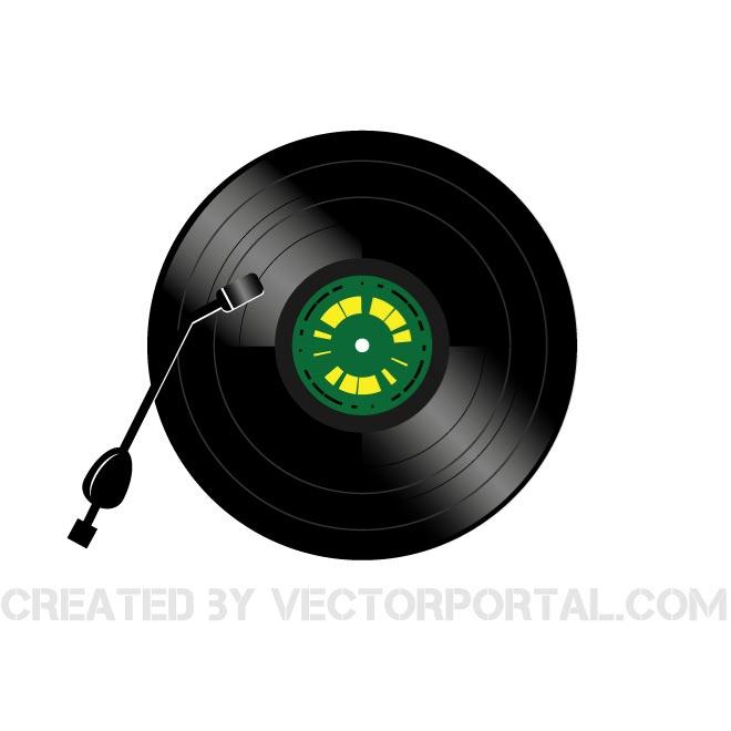 Vinyl Record Vector