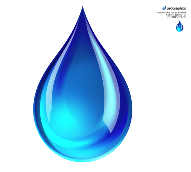 10 Large Water Drop Icon Images