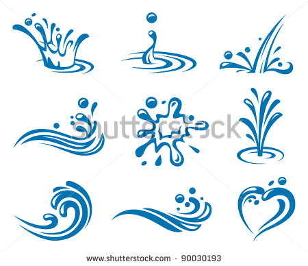 Water Icon Vector