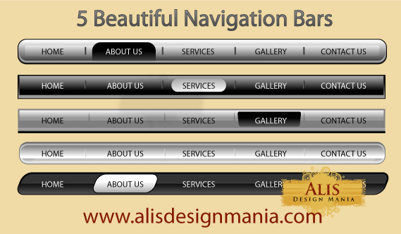 Web Navigation Bar