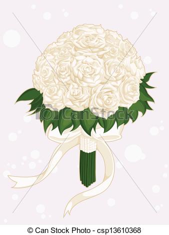 Wedding Flower Bouquet Clip Art