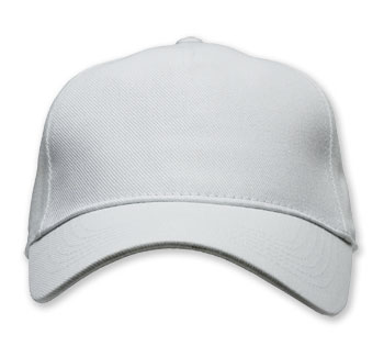 White Baseball Cap Template