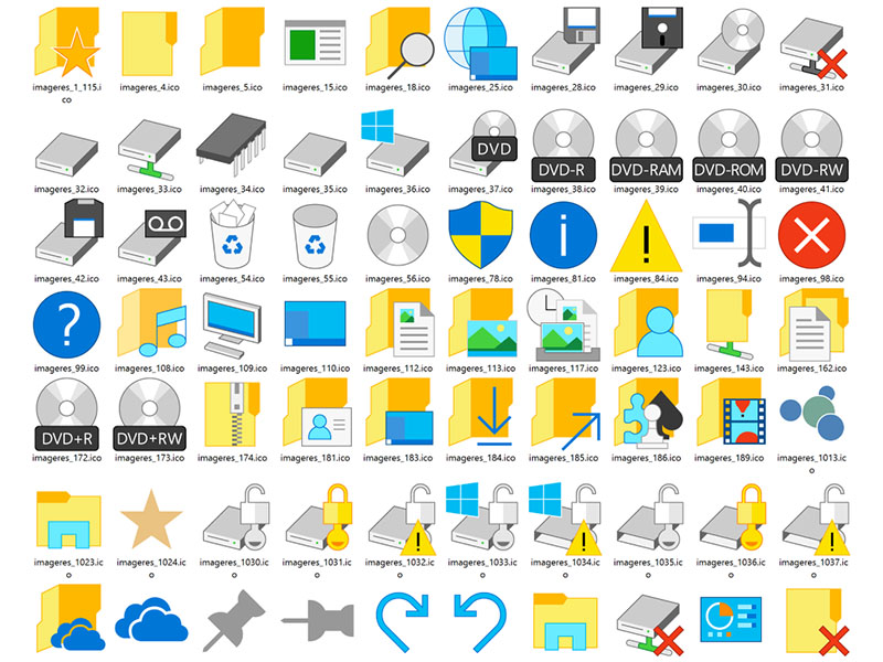 Windows 1.0 Icons