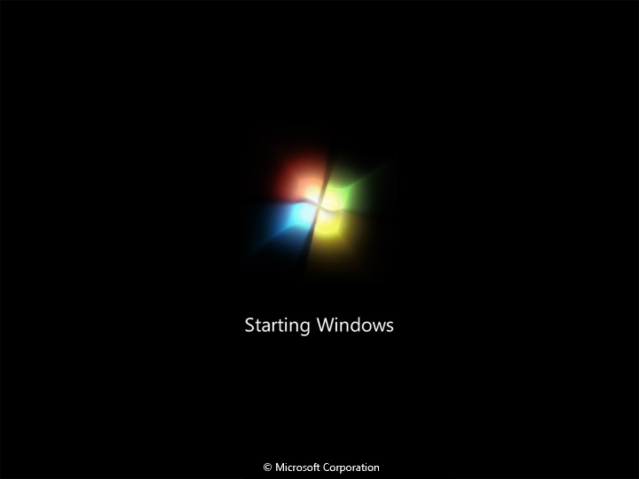 Windows 7 Boot Screen