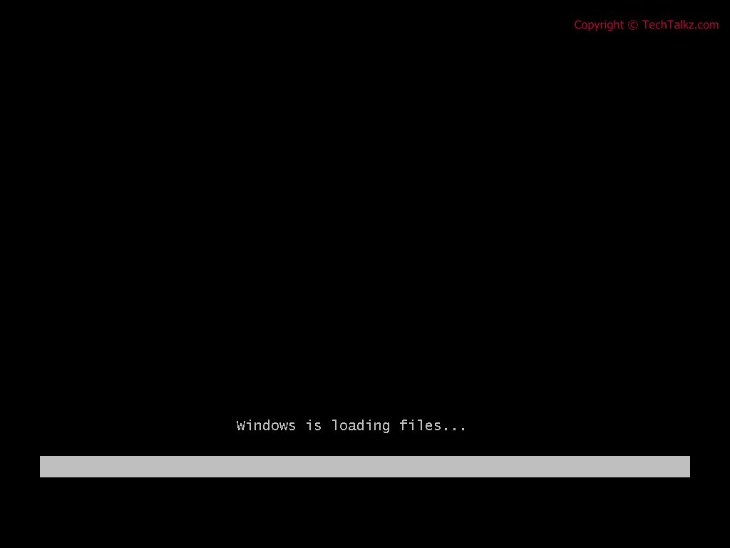 Windows 7 Loading Screen Windows 7 Loading Screen