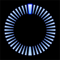 Windows Blue Loading Circle