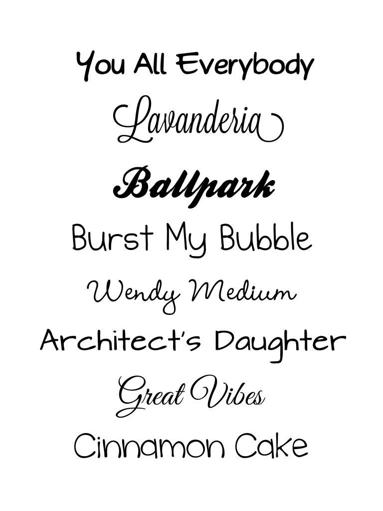 Word Art Fonts Free Download
