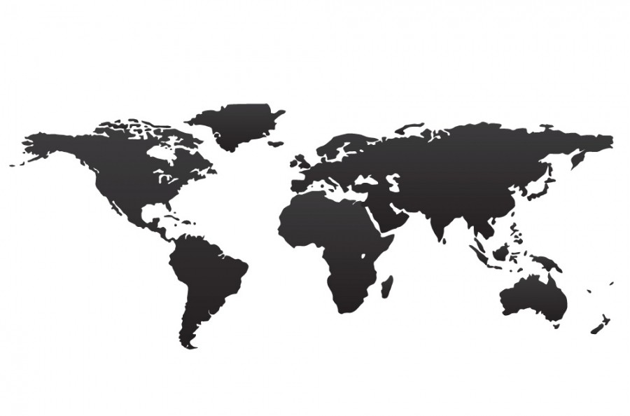 World Map Vector Graphic