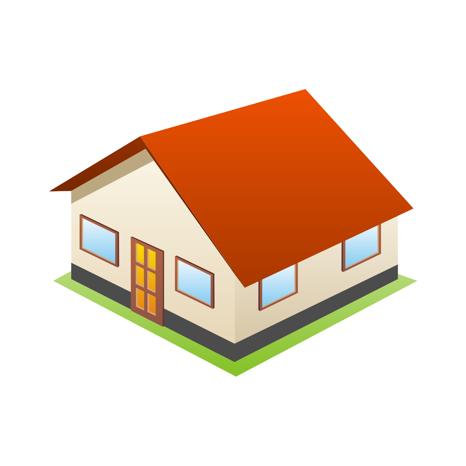 3D House Icon 3D House Icon