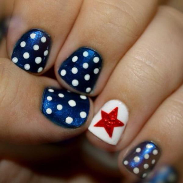 4th of July Nail Ideas