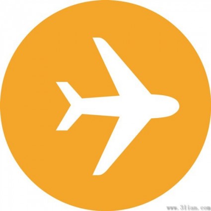 Airplane Icon Vector Free