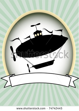 Airship Silhouette Airship Silhouette