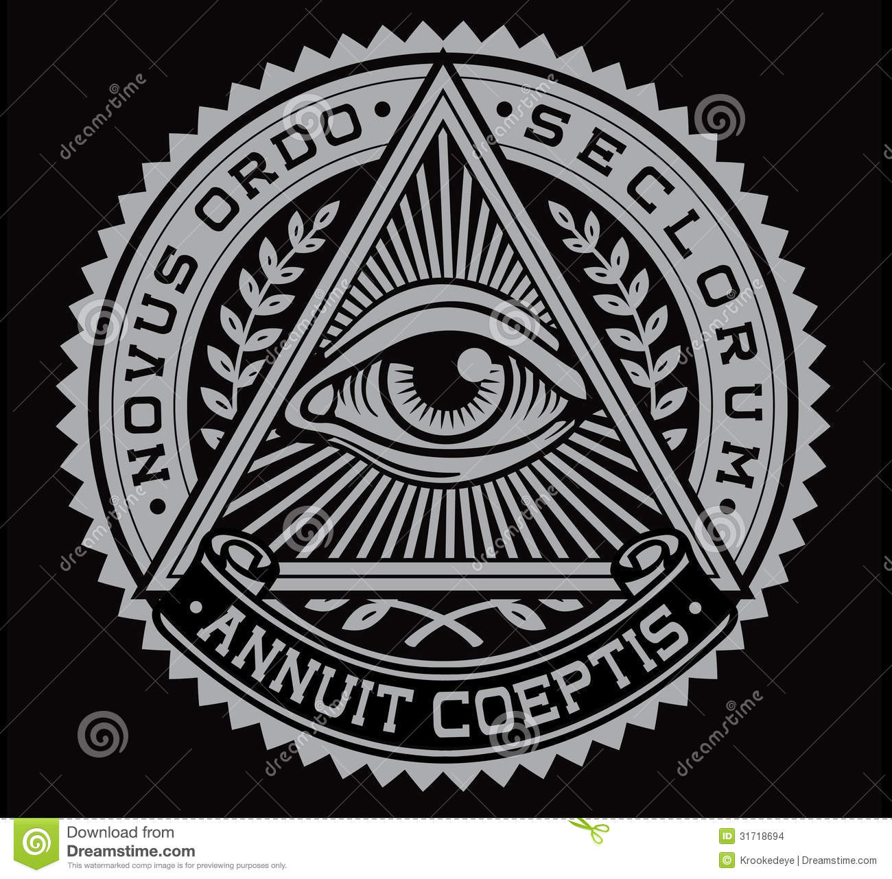 All Seeing Eye Vector