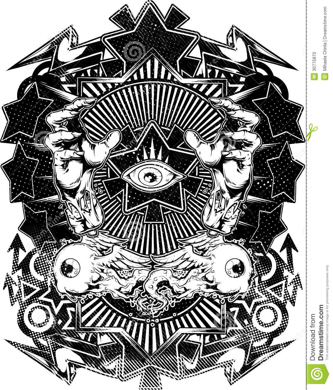 All Seeing Eye Vector