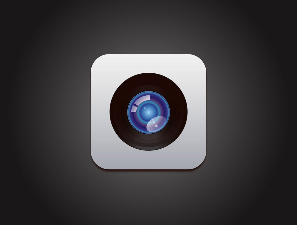Apple Camera Icon Vector