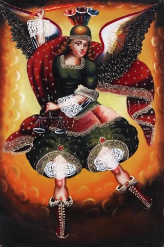 Archangel Michael Oil Painting Archangel Michael Oil Painting