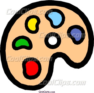 Artist Palette Symbol Clip Art