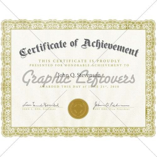 Award Template Certificate Borders