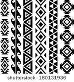 Aztec Tribal Pattern Vector