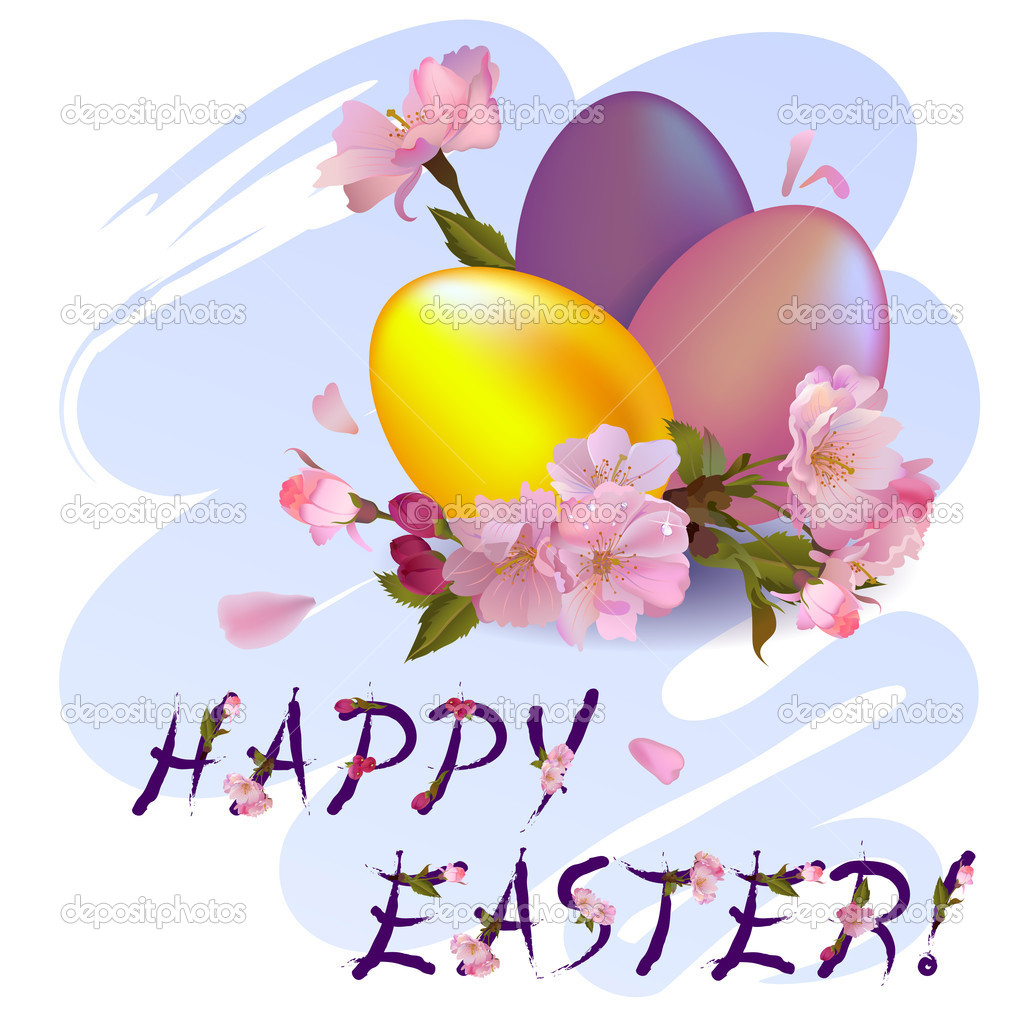Beautiful Happy Easter Card