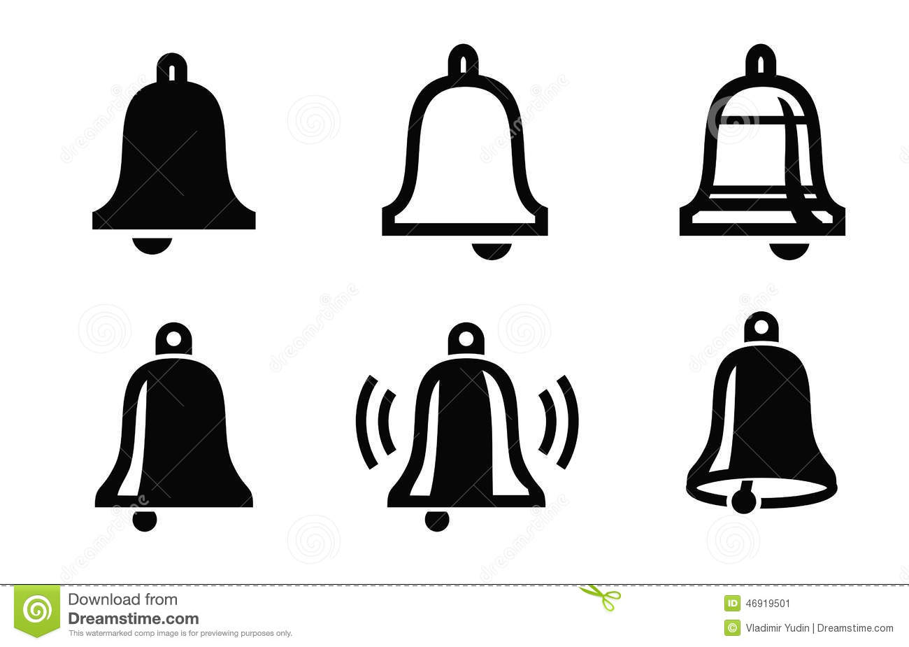 Bell Icon Black