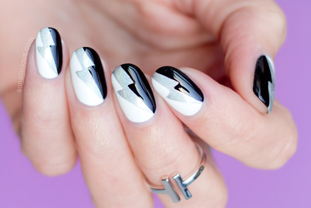 Black and White Nail Art Tutorial