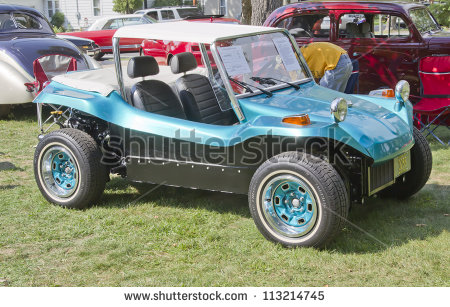 Blue Buggy Car