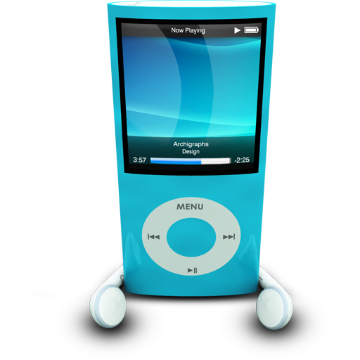 Blue iPod Icon