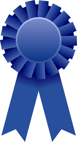 Blue Ribbon Award Clip Art Free