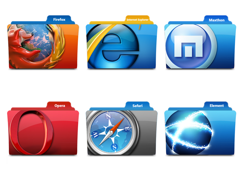 Browser Icon Web Folder