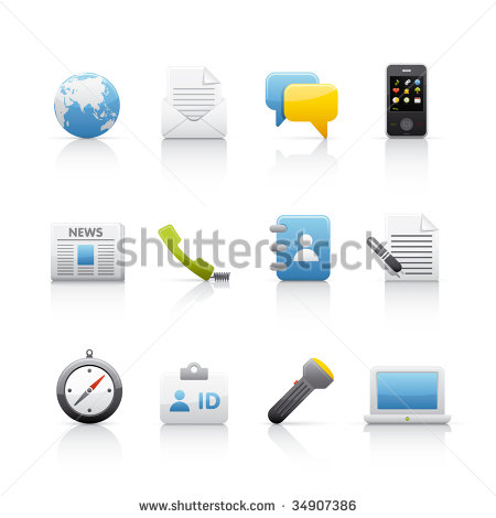 Business Application Icons Business Application Icons