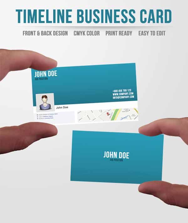 Business Card On Facebook