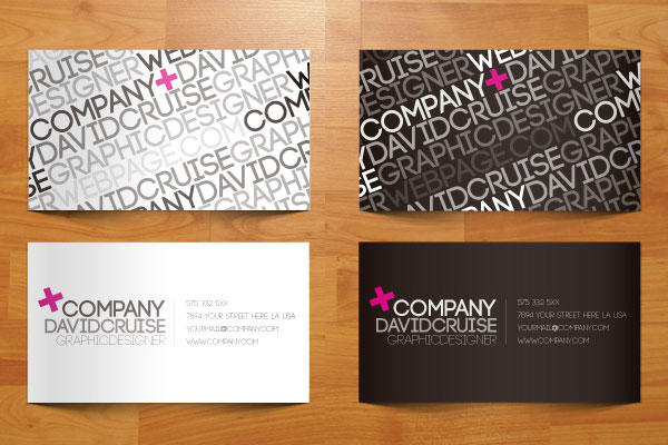 Business Card Vector Free Download