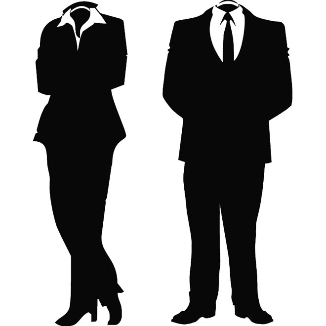 Business Silhouette Clip Art