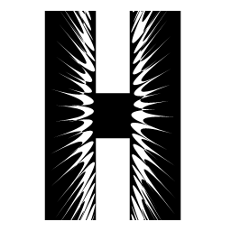 Capital Letter H Icon