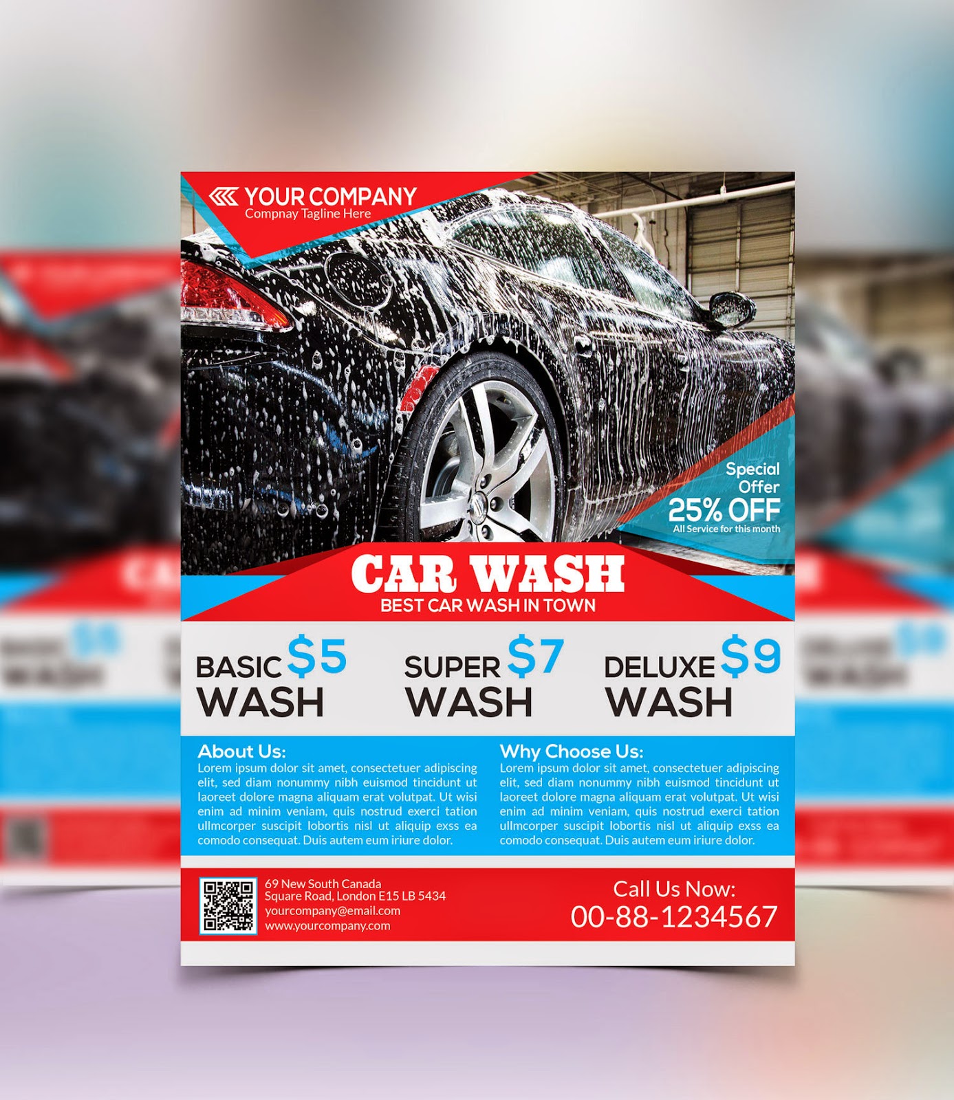 Car Wash Flyer