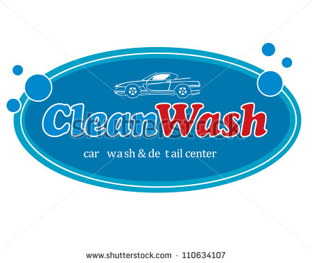 Car Wash Logo Vector