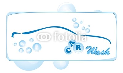 Car Wash Logo Vector