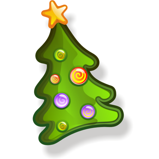 Cartoon Christmas Tree PNG