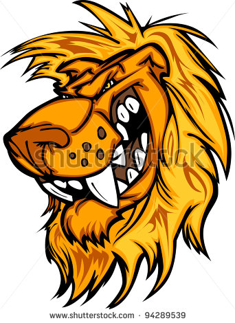 Cartoon Lion Mascot