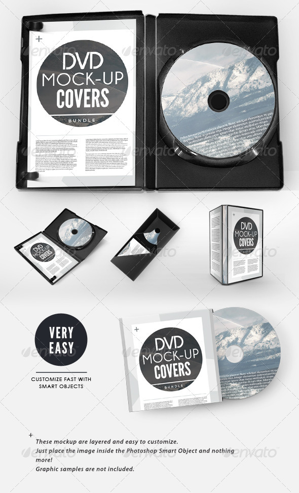 CD-Cover PSD Mockup CD-Cover PSD Mockup