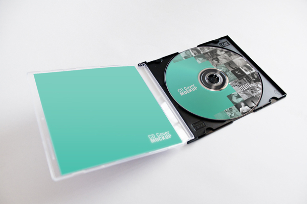 CD-Cover PSD Mockup CD-Cover PSD Mockup