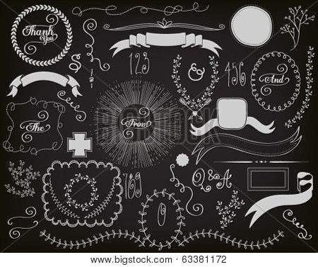 Chalkboard Design Elements