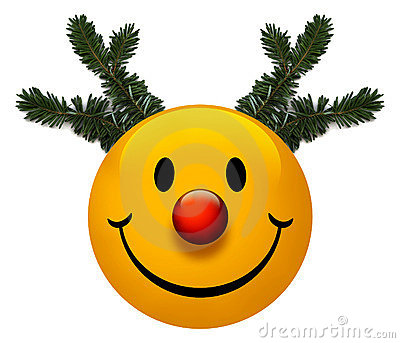 Christmas Smiley-Face Icons Christmas Smiley-Face Icons