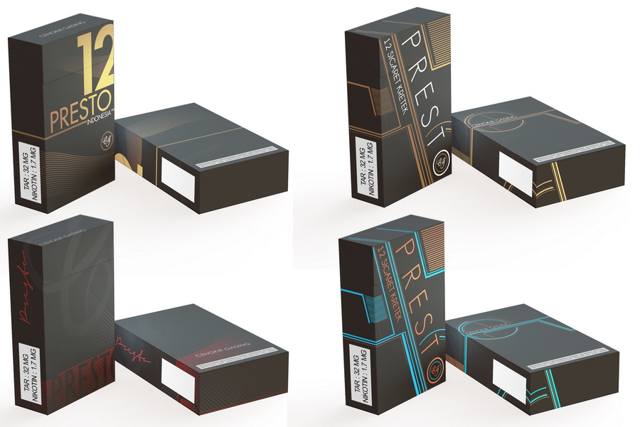 Cigarette Box Mockup PSD