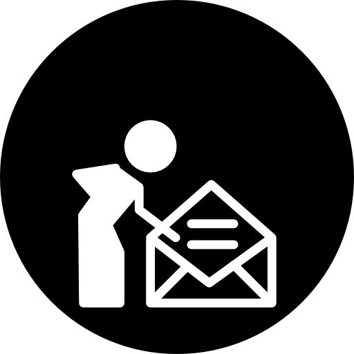 Circular Icon Mail
