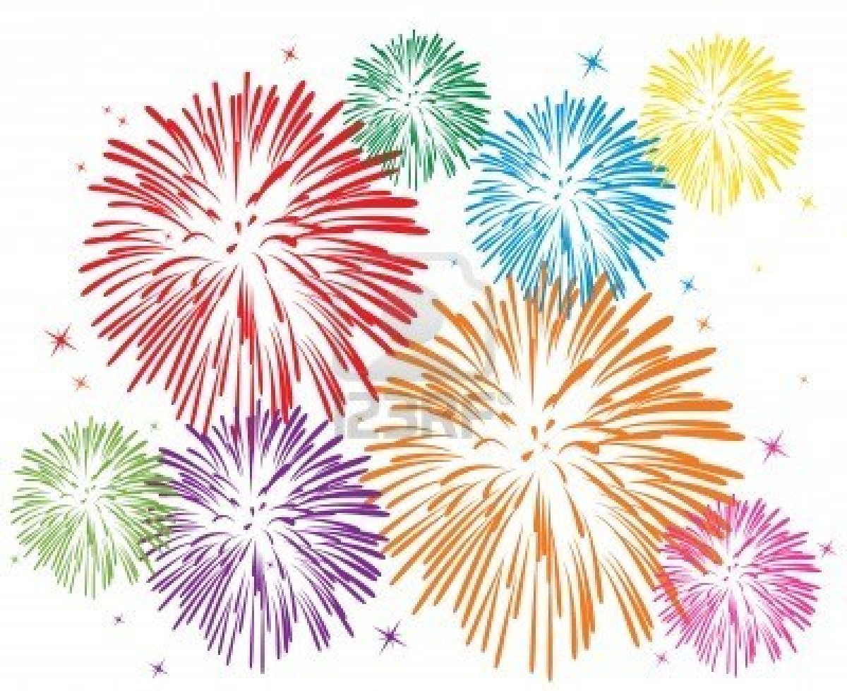 15 Fireworks Clip Art Vector Images